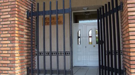 Entrada a la Casa de Espiritualidad - León